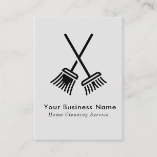 Professional House Cleaning Services Business Card