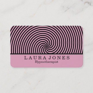 Professional Hypnotherapy Hypnotherapist Trance Business Card