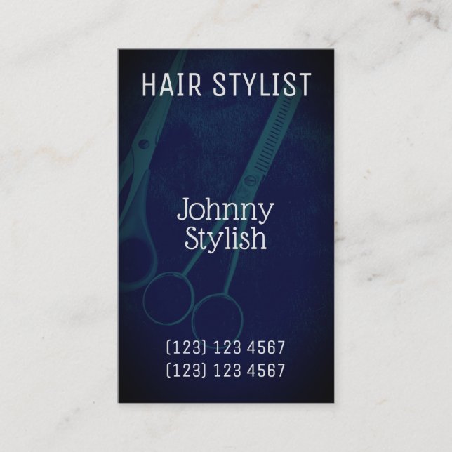 Professional image cover business card (Front)