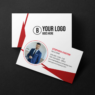 Professional Just Listed Real Estate Agent Broker  Business Card