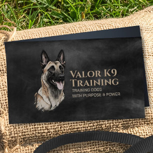 Professional K9 Training  - Belgian Malinois Business Card