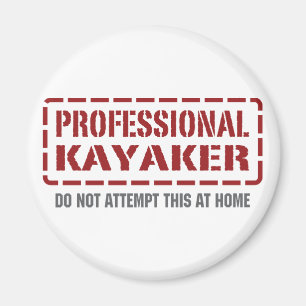 Professional Kayaker Magnet