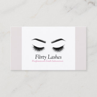 Professional Lash Business Card