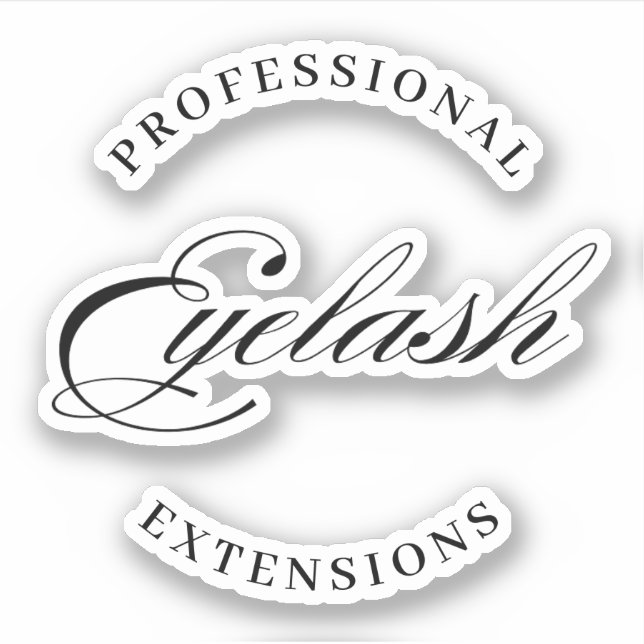 professional lash extensions beauty salon modern (Front)