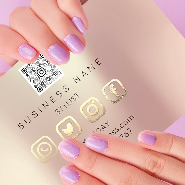 Professional Lashes Brows Makeup Logo Social Media Business Card (Professional Lashes Brows Makeup Logo Social Media Business Card)
