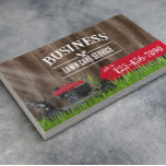 Professional Lawn Care & Landscaping Wood Business Card<br><div class="desc">Lawn Care & Landscaping Service Wood Business Card.</div>