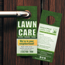 Professional Lawn Care Service Flyer