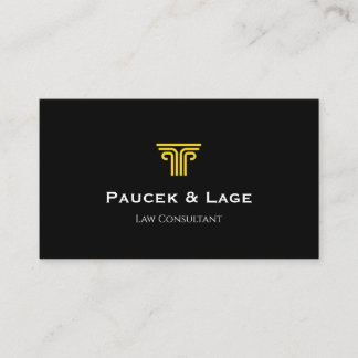 Professional Lawyer Business Card | Attorney 