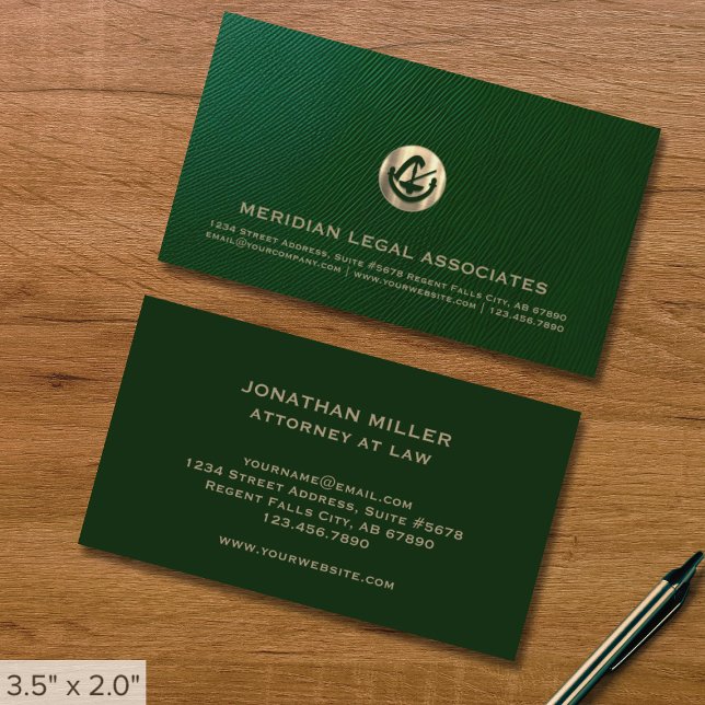 Professional Legal Business Card (Creator Uploaded)