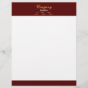 Professional Letterhead