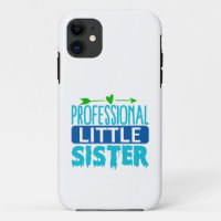 Professional Little Sister Blue Paint Drip