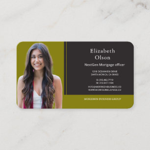 Professional Loan Officer Business Cards