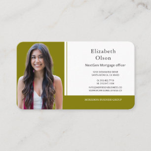 Professional Loan Officer Business Cards