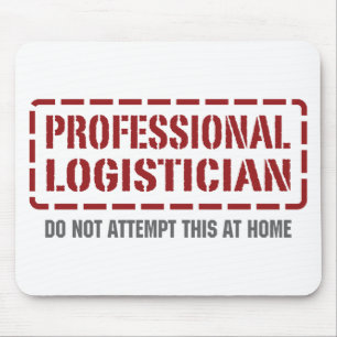 Professional Logistician Mouse Pad