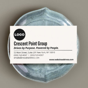 Professional Logo Business Card