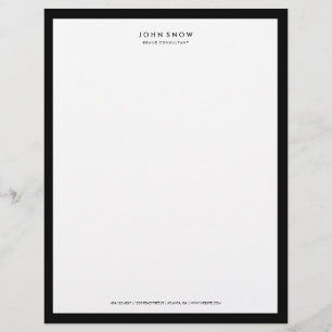 Professional Luxe Letterhead Design