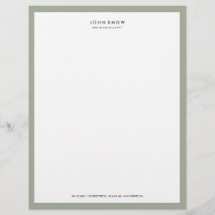 Professional Luxe Letterhead Template