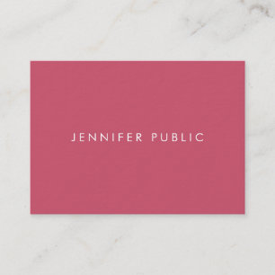 Professional Luxurious Simple Template Trend Colou Business Card