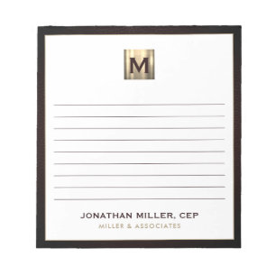 Professional Luxury Lined Notepad