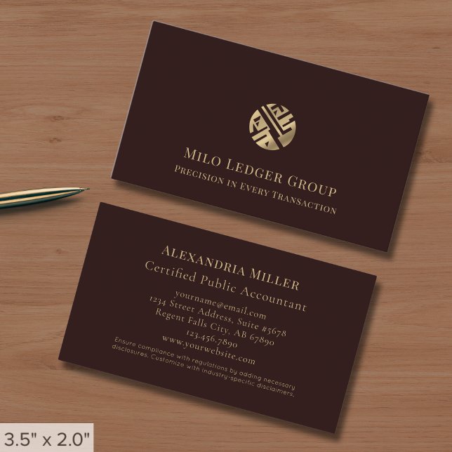Professional Luxury Logo Business Card (Creator Uploaded)