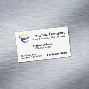Professional Magnetic Business Card with Logo