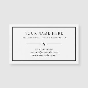 Professional Magnetic Card Design for Your Busines