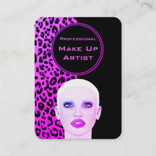 Professional Make Up Artist Business Card