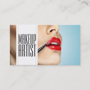 Professional Makeup Artist Business Card