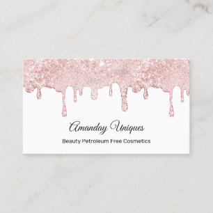 Professional Makeup Artist Nails Cosmetics Business Card