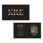 Professional Marketing Elegant Black Modern