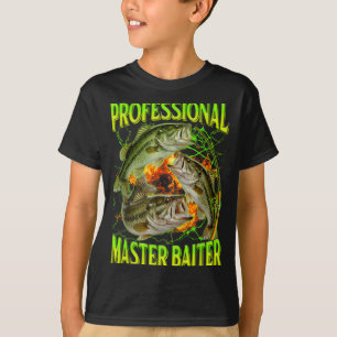 Professional Master Baiter Funny Fishing Meme Boot T-Shirt