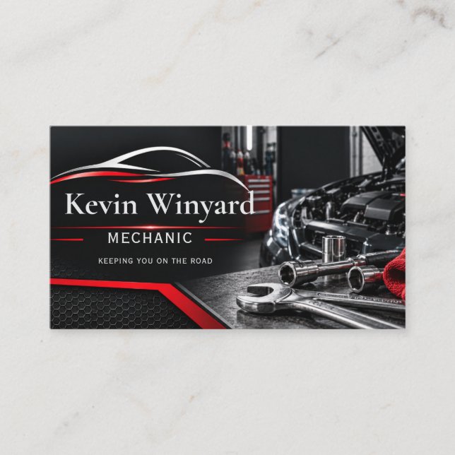 Professional Mechanic Card (Front)