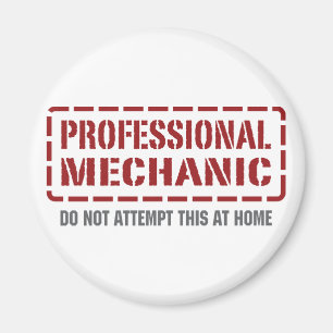 Professional Mechanic Magnet