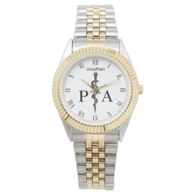 Professional Medical Asclepius Physician Assistant Watch (Front)