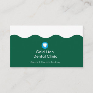 Professional Medical Dentist Appointment Business Card