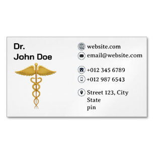 Professional Medical Doctor Business Card