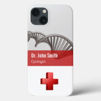 Professional Medical Science DNA Strand Cross