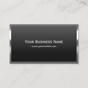 Professional Metal Framed Industrial Business Card