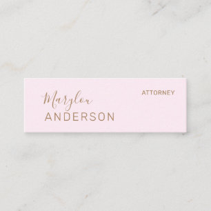 Professional - mini business card