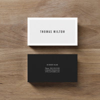 Professional Minimal Black Grey White Consultant