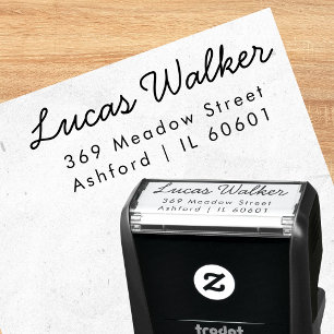 Professional Minimal Return Address Stamp