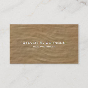 Professional Minimal Sandstone Look Business Cards