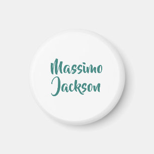 Professional Minimalist Add Name Personalised Magnet