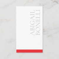 Professional minimalist bold modern grey red white