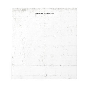 Professional Minimalist Brick Wall Notepad
