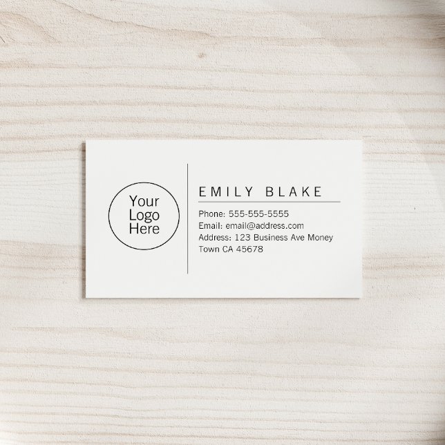 Professional Minimalist Business Card (Creator Uploaded)