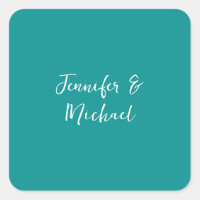 Professional minimalist calligraphy green blue