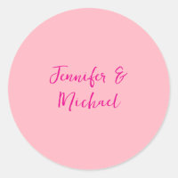 Professional minimalist calligraphy light pink