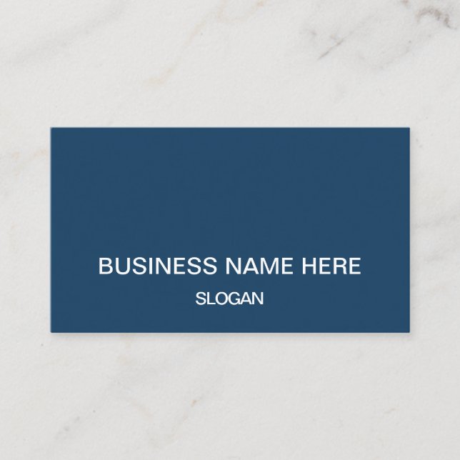 Professional minimalist company business cards (Front)