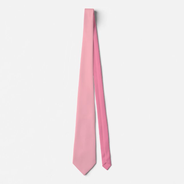 Professional minimalist light pink tie (Front)